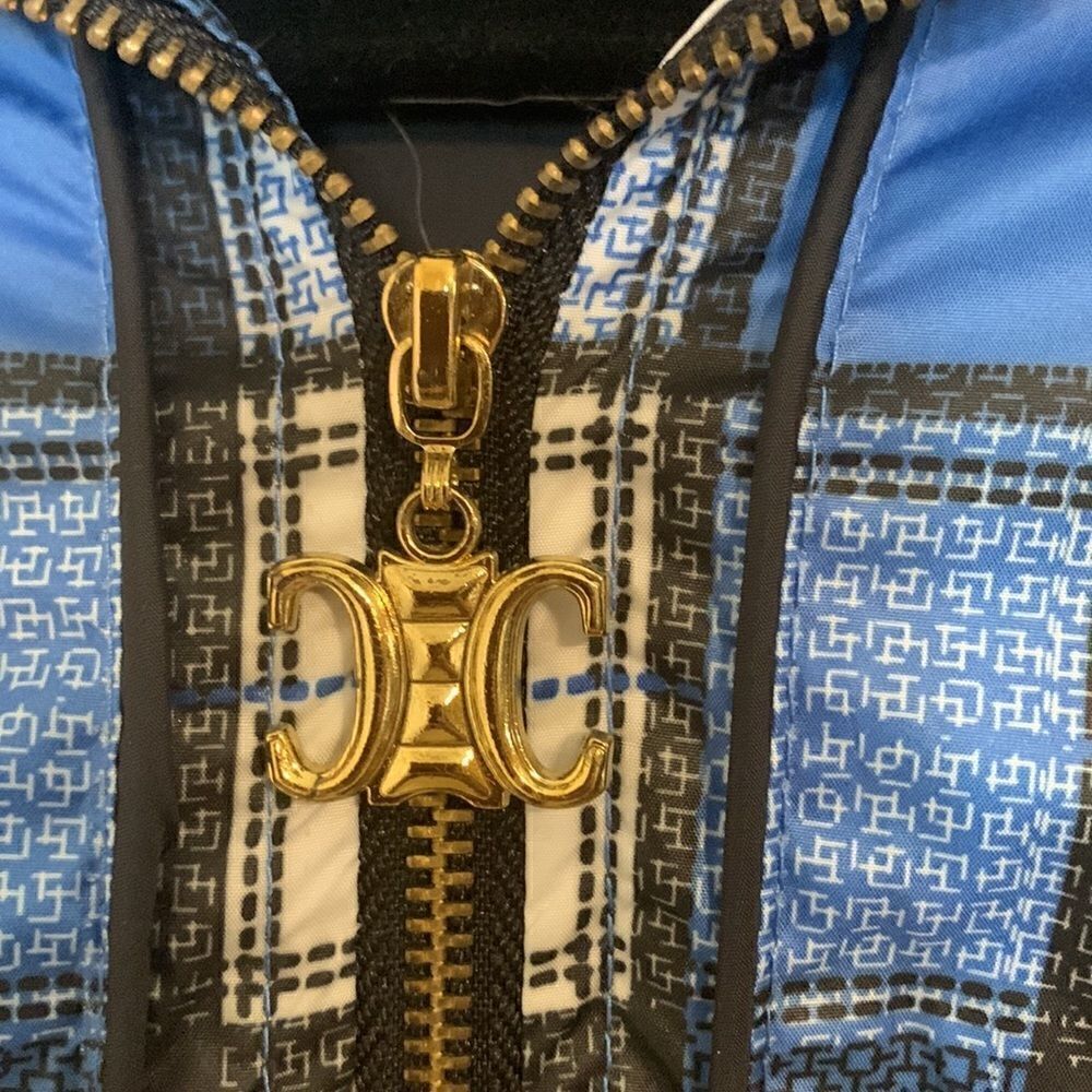 Vintage‎ Coogi blue plaid jacket size M - Picture 8 of 12